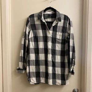 Gap maternity flannel